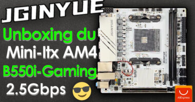 JGINYUE B550i-Gaming Mini-ITX AM4